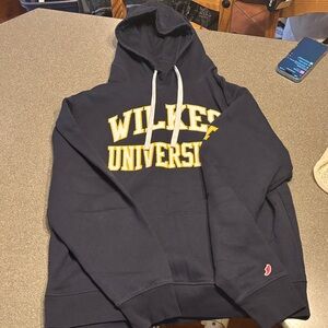 League Wilkes University Navy Hoodie